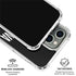 Villanova University V Black iPhone 15 Pro Clear Case